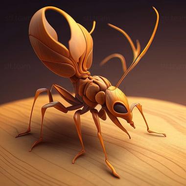 3D модель Pheidole oculata (STL)